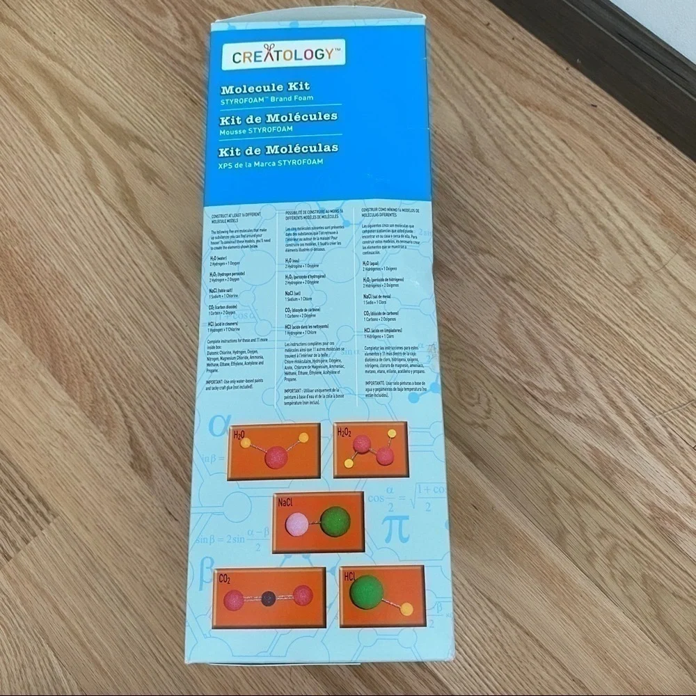 Molecular Kit Learning Project Styrofoam NIB Build